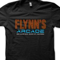 Flynn's Arcade TRON TBL Jeff Bridges Retro Futuristinis marškinėliai 9048 M