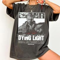 Comfort Colors Dying Light Video Game T-Shirt – Zombie Apocalypse Graphic Tee 2XL
