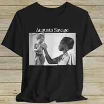 AUGUSTA SAVAGE, 1938: Harlem Renaissance Artist Sculpting in Studio, Art Teacher, Student, Black History Month, Black Art, Jean-Michel, Gift M