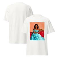 Michelle Obama Official Portrait by Robert McCurdy Unisex T-Shirt S