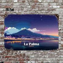 Retro metaliniai paveikslai, baldai, svetainės dekoracija 20x30cm (Multicolor,TYA-1081381-20x30) įvairiaspalvis