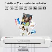 Comix F9016B A3/A4 Laminator CN plug (adapter included)