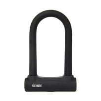 SENDE U-Lock Bicycle Lock Heavy Duty Anti-theft Bike  Silicone Material Anti-theft Bike Accessories Bike Locks U Lock juoda