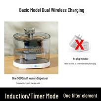 LISM Wireless Pet Water Fountain