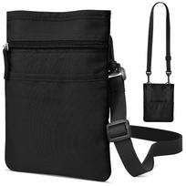 Wasenn Sacoche Mens Small Smartphone Pouch Shoulder Climbing Outdoor Lightweight Neck Bag Crossbody