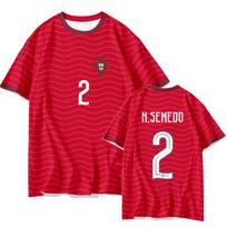 2026 World Cup Portugal Home Stadium Short-Sleeve Men's Short-Sleeve Men's Tops, Comfortable, Quick-Dry Short-Sleeve T-Shirts, Fashionable s (80-90) catties