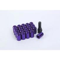 20PCS M14*1.5 M12*1.5 Wheel Nuts Internal Hexagon Nut for Racing Lug Wheel Nuts Screw Aluminum Tuner Racing Lug M12x1.25 mėlyna