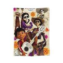 Cartoon Coco Day of The Dead Blanket Coral Fleece Plush Decoration Breathable Warm Throw Blanket for Bedding Car Rug Piece Size: 75*100cm, Weight: 230 GSM