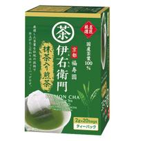 Uji no Ro Iemon Meishou Gensen Matcha-iri Sencha Tea Bag (2g20P)2 packs