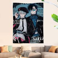 Alien Stage Anime Cartoon Tapestry Wall Hanging Decoration Household Home Decor 100X70CM