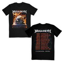 Megadeth Made To Kill Canadian 2026 Tour T Shirt All Size S