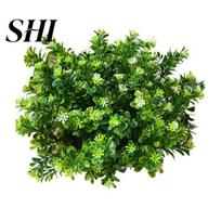 1 Bouquet Artificial Fake Flower Green Grass Plant Home Office Wedding Decor