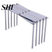 Pot Lid Stand Rack Extendable Foldable Multipurpose Space-saving Utensils Organizer Stainless Steel Kitchen Spoon Plate Holder Shelf Home Supplies sidabras