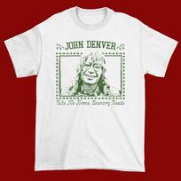 John Denver White Cotton Shirt Full Size S5xl Unisex Cs189 S