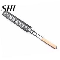 Safe Food Contact Tongs Barbecue Clip Stainless Steel with Lockable Grille High Temperature Resistant Rust-Resistant Even Heat Distribution