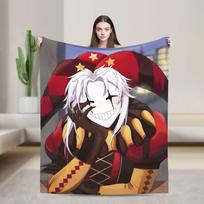 Keistuolių Cirko Antklodė Įvairių Dydžių Minkšta Pūkuota Pliušinė Mėtoma Antklodė Sofai, Foteliui ir Lovai 75X95CM