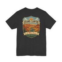 Grand Canyon - Mid Century National Park T-Shirt | Retro Arizona Scenic Graphic Tee | Vintage Travel Souvenir Shirt M