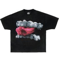 GRILLZ TEE Graphic Boxy T-Shirt, y2k, streetwear, graphic tee, vintage S