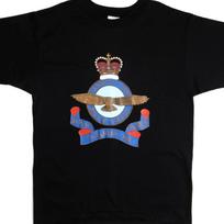 Vintage Royal Canadian Air Force Tee Shirt 2 Sides Printed Mens 100 Cotton Casual Tshirts Loose Top Size S3XL S įvairiaspalvis