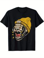 Gorilla Ink Flash Vintage Style Ink Tattoo T-Shirt S įvairiaspalvis