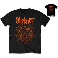 Art Demon Goat Slipknot Band T-Shirt 100% Cotton Graphic Tee Men Women Summer Streetwear Top S įvairiaspalvis