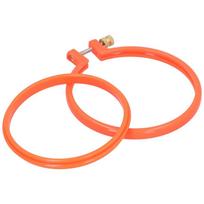 Colorful Cross Stitch Hoop Adjustable Design Plastic Hoop Durable Adjustable Hoop Ring  For Sewing 4in