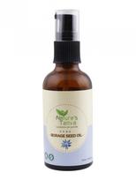 Serenčių sėklų aliejus (50 ml), Grynas vaistinių agurklių sėklų aliejus, Nature's Tattva 25.78125