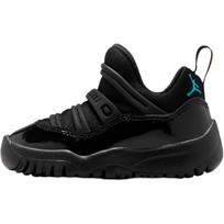 Jordan Air  11 Retro TD Little Flex Versatile Comfortable Durable High-Top Walking Shoes Baby Shoes Black Gamma-Blue BQ7102-047 27