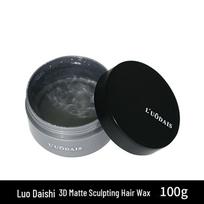 LODESTAR Matte Hair Wax: Long-lasting Men's Styling Gel with Fresh Scent for Natural, Voluminous Hair black