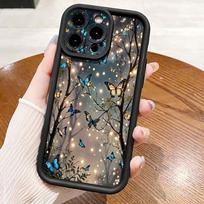 Phone Case For Xiaomi Redmi Note 14 13 12 12S 11 10 Pro 12C 13C 14C 11s 10s Plus 4G 5G Glow In The Dark Butterfly Design Cover Redmi Note 14 5G