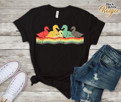 Duck vintage retroDucks Lover Gift - PopSockets Grip and Stand for Phones and Tablets 3XL