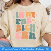Comfort Colors In My Pre-Rich Era Shirt, Money Mindset Graphic Tee, Future Millionaire Gift for Her, Entrepreneur T Shirt, Funny Finance Tee XL