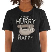 Sloth, Relax, Unisex t-shirt M