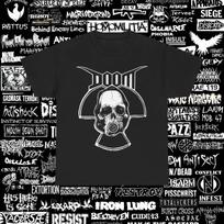 Doom T-Shirt Crust Punk Disrupt Nausea Paranoid Extreme Noise Terror Nausea Amebix Anti Cimex Discharge Unisex Heavy Cotton T-Shirt S-5XL S