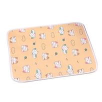 Latex Cotton Pet Ice Pad Non-slip Pet Cool Mat Bed Pet Dog Bed Mats Cats Sofa Mats  Summer S oranžinė