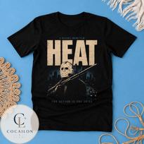 Heat Movie T-Shirt, Michael Mann Crime Thriller Graphic Tee 4XL