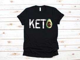 Keto Avocado T-Shirt, Keto Diet Tank Top, T-shirt, T-shirt,T-shirt, Apparel Gift M