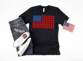 Beer Pong USA Flag T-Shirt, Funny Alcohol American Flag Tank Top, Fourth of July T-shirt, T-shirt,T-shirt, Beer Pong Cups Gift 3XL