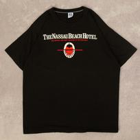 Russell Athletic Vintage Nassau Beach Single Stitch T-Shirt Large Men's 1990s Black Back Print 4XL