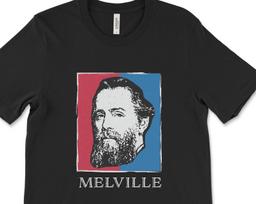 Herman Melville T-Shirt | American Author | Moby Dick | Classic Book Shirt 4XL