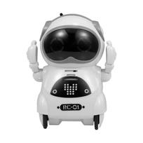 Pocket Emo Robot Talking Interactive Dialogue Voice Recognition Record Singing Dancing Telling Story Mini Robot Toy balta