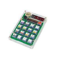 51 Microcontroller Calculator Making Kit Electronic DIY Kit Soldering Practice Training Self-Made Computer Components kit