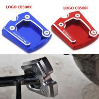 CB500X CB500F Side Stand Kickstand Enlarge Pad Sidestand Extension Pad for HONDA CB500F CB500X CB 500X CB 500F All CB500X Black
