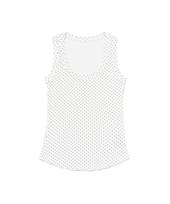 Cargo Bros For Woman Dot Flag Sleeveless T-Shirt (White) Free