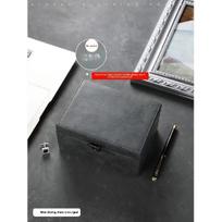 Faraday Box for Car Keys RFID Blocking Box Anti-Theft Keyless Fob Protector Approved Large Car Key Safe Radiation Protection Box 12.5x10x6.5 cm