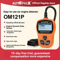 Autophix OBD2 Automobilio skaitytuvas Variklio gedimų kodų skaitytuvas Diagnostikos įrankis Universalus OM121P