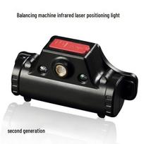 Heavy-Duty Tire Balancer with Infrared Positioning and Laser Light Model 1 tamsiai pilka spalva