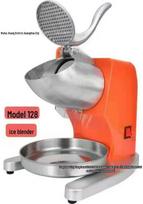 Dual-Blade Ice Crusher & Shaver: Commercial Smoothie & Snow Cone Machine for Home or Milk Tea Shops.