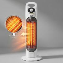 Dual-Use Far-Infrared Carbon Fiber Heater: Silent, Energy-Saving Electric Fireplace for Home and Bathroom.