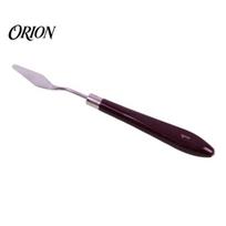 Acrylic Painting Supplies Oil Scraper, Stainless Steel with Wooden Handle Palette Cutter, Paint Knives Evenly Mixed Art Spatula, for Acrylics A